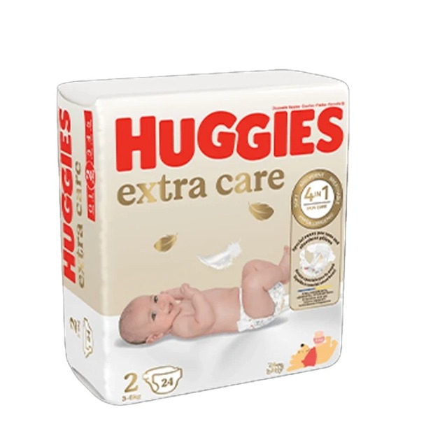 HUGGIES PANN. BEBE 2MIS. 24PZ.