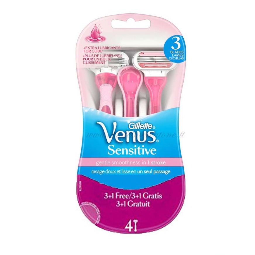 GILLETTE VENUS OCEANA 4PZ. SENSITIVE