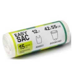 EASY SAC SACCH. BIO BIANCO 42X45 15PZ.