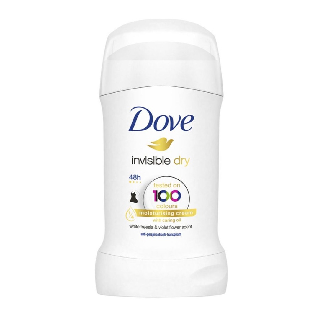 DOVE DEO STICK 40ML. INVISIBLE