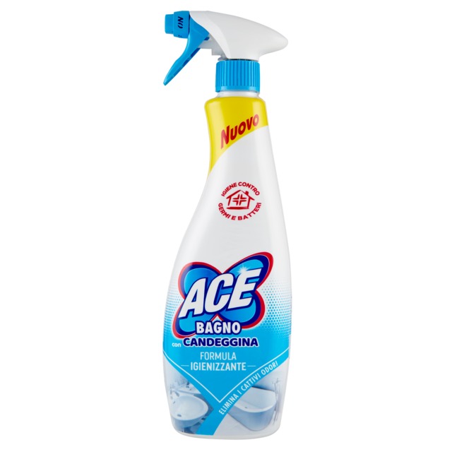 ACE SGRASS. SPRAY 550ML. BAGNO C/CANDEGGINA