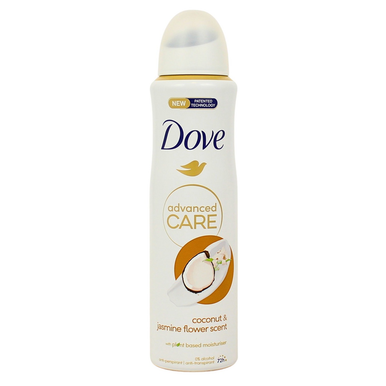 DOVE DEO SPRAY 150ML. ADVANCED COCCO JASMINE PROMO