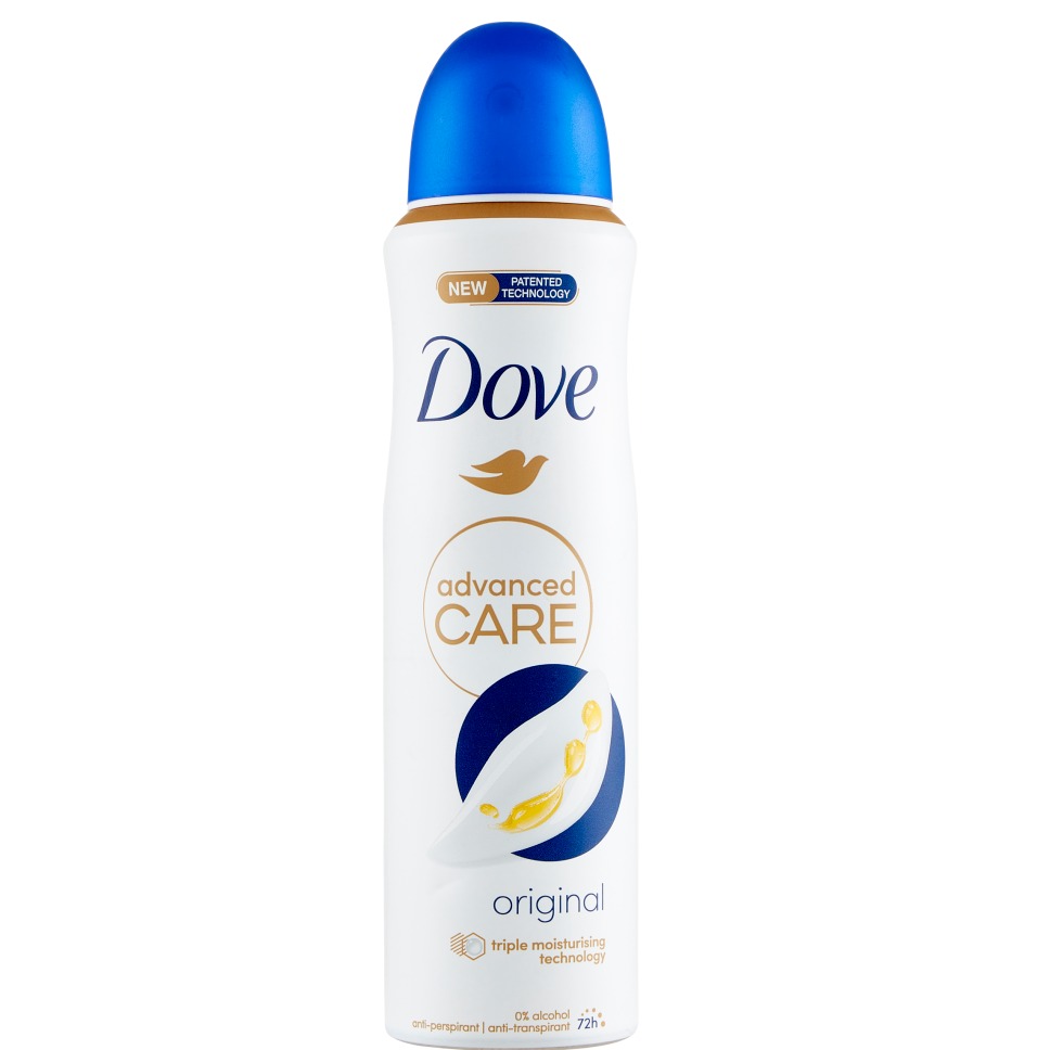 DOVE DEO SPRAY 150ML. ORIGINAL PROMO