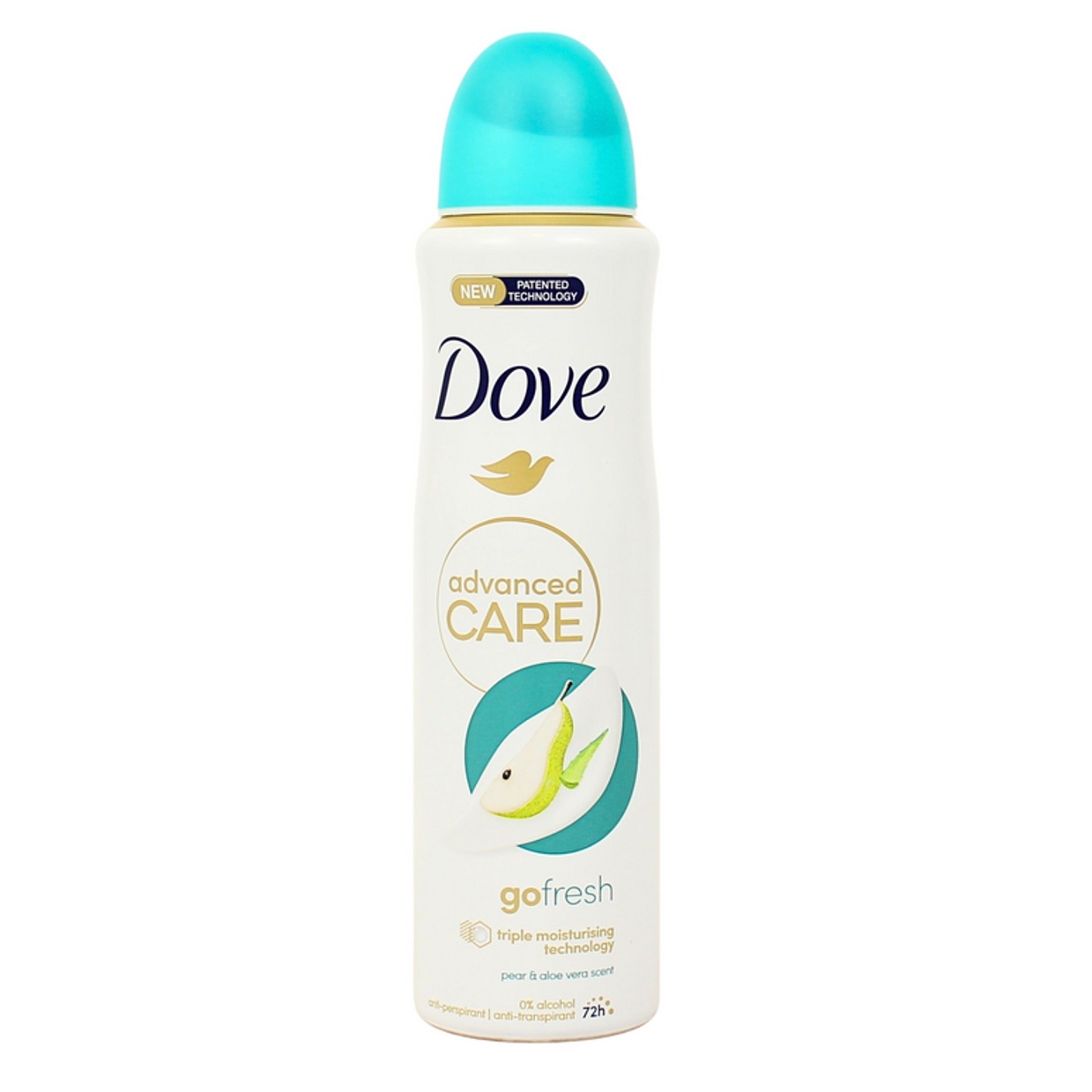 DOVE DEO SPRAY 150ML. ADVANCED ALOE E PERA PROMO