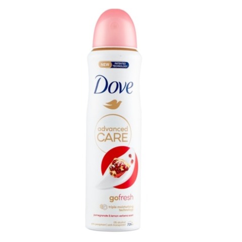 DOVE DEO SPRAY 150ML. ADVANCED MELOGRANO PROMO