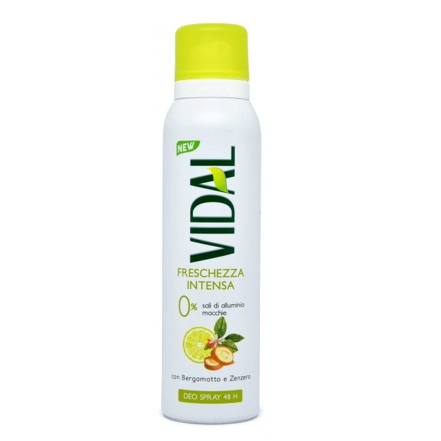 VIDAL DEO SPRAY 150ML BERGAMOTTO