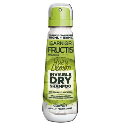 FRUCTIS SH. SECCO 100ML. INVISIBILE DRY