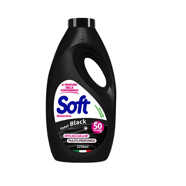 SOFT LAV.LIQ. 2250ML. 50LAV. TOTAL BLACK