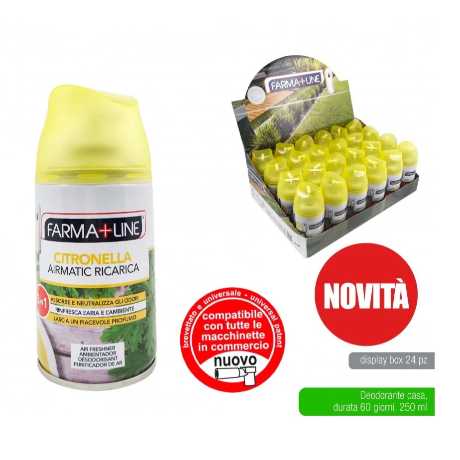 CASAPIU ADI DEO FARMALINE CITRONELLA 250 ML