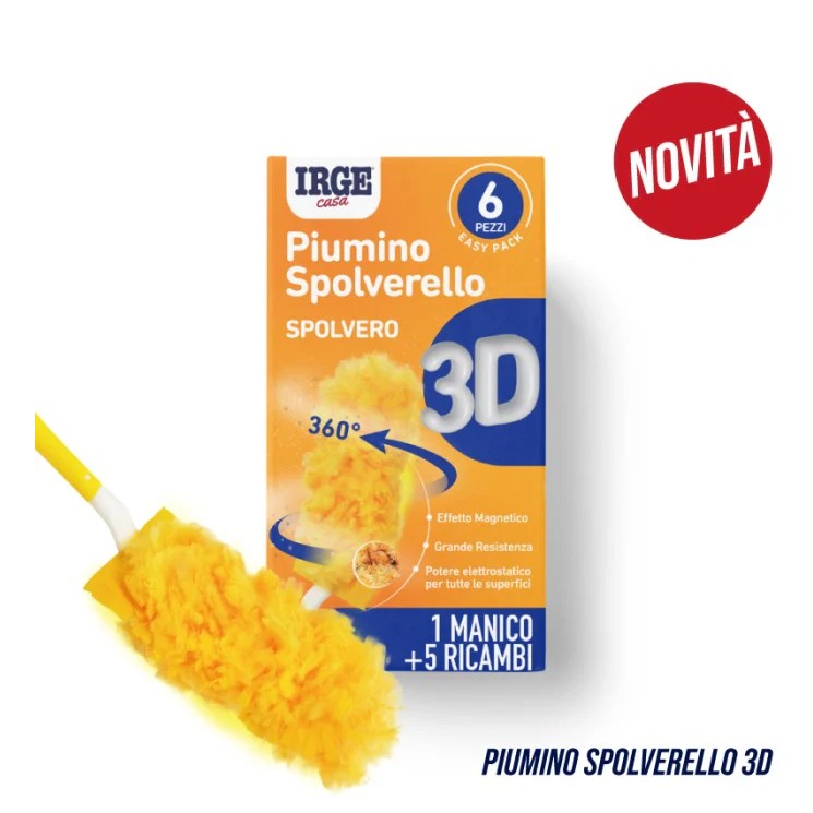 CASAPIU ADG SPOLVERELLO 3D 5RICAMBI+MANICHETTO