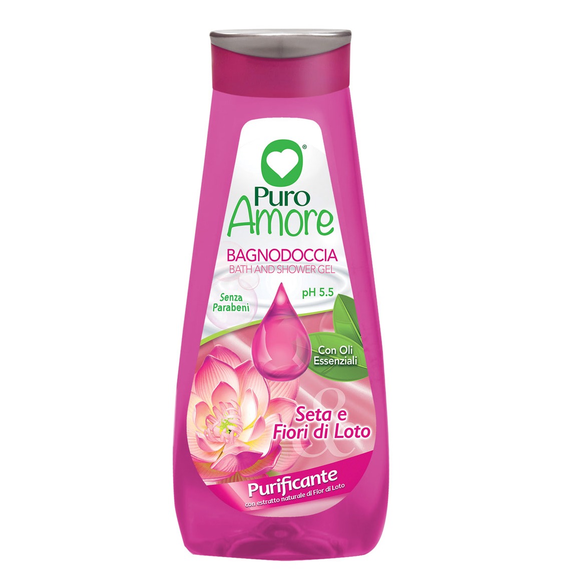 PURO AMORE BAGNO 750ML. SETA/LOTO