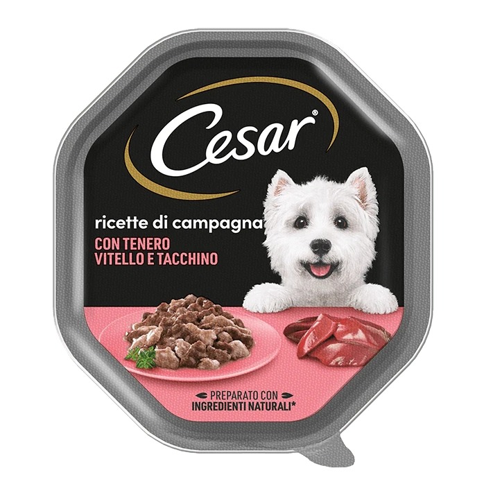 CESAR 150GR. TENERO VITELLO TACCHINO