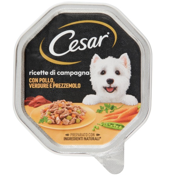 CESAR 150GR. RICETTE POLLO E VERDURINE