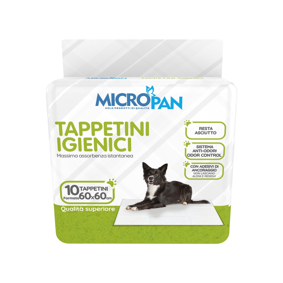 MICROPAN TAPPETINI PET 60X60 10PZ.