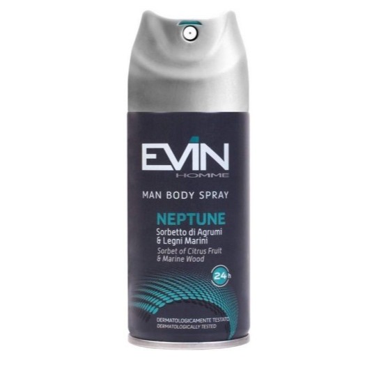 EVIN DEO SPRAY 150ML. HOMME NEPTUNE