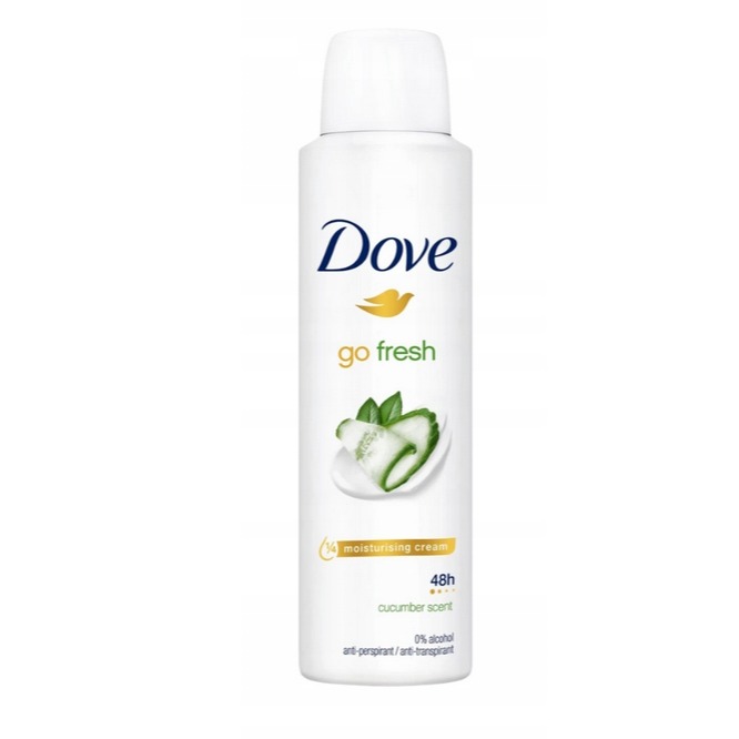 DOVE DEO SPRAY 200ML. GO FRESH CUCUMBER