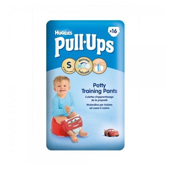 HUGGIES PANN. PULL UPS BOY TG. M 16PZ.