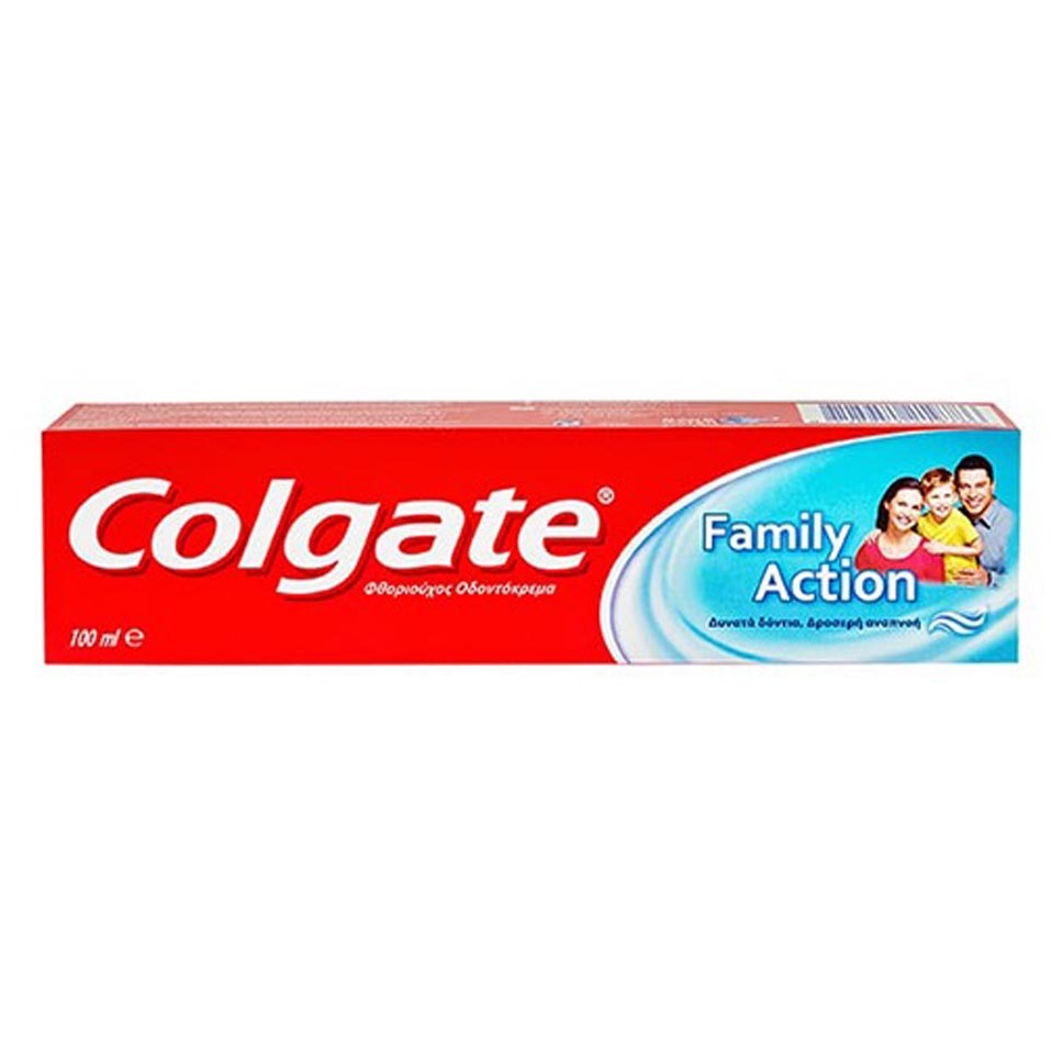 COLGATE DENT. 100ML. FAMILY ACTION