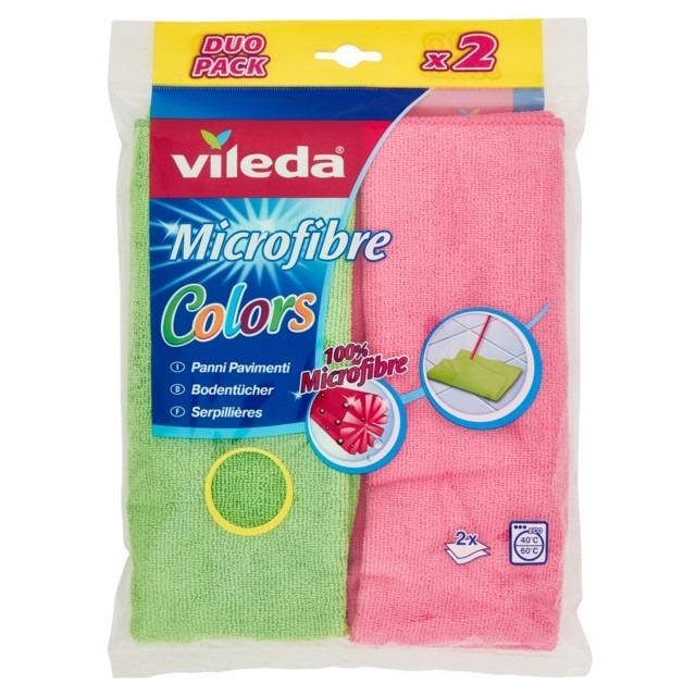 VILEDA PAV.MICROFIBRA COLORS X2