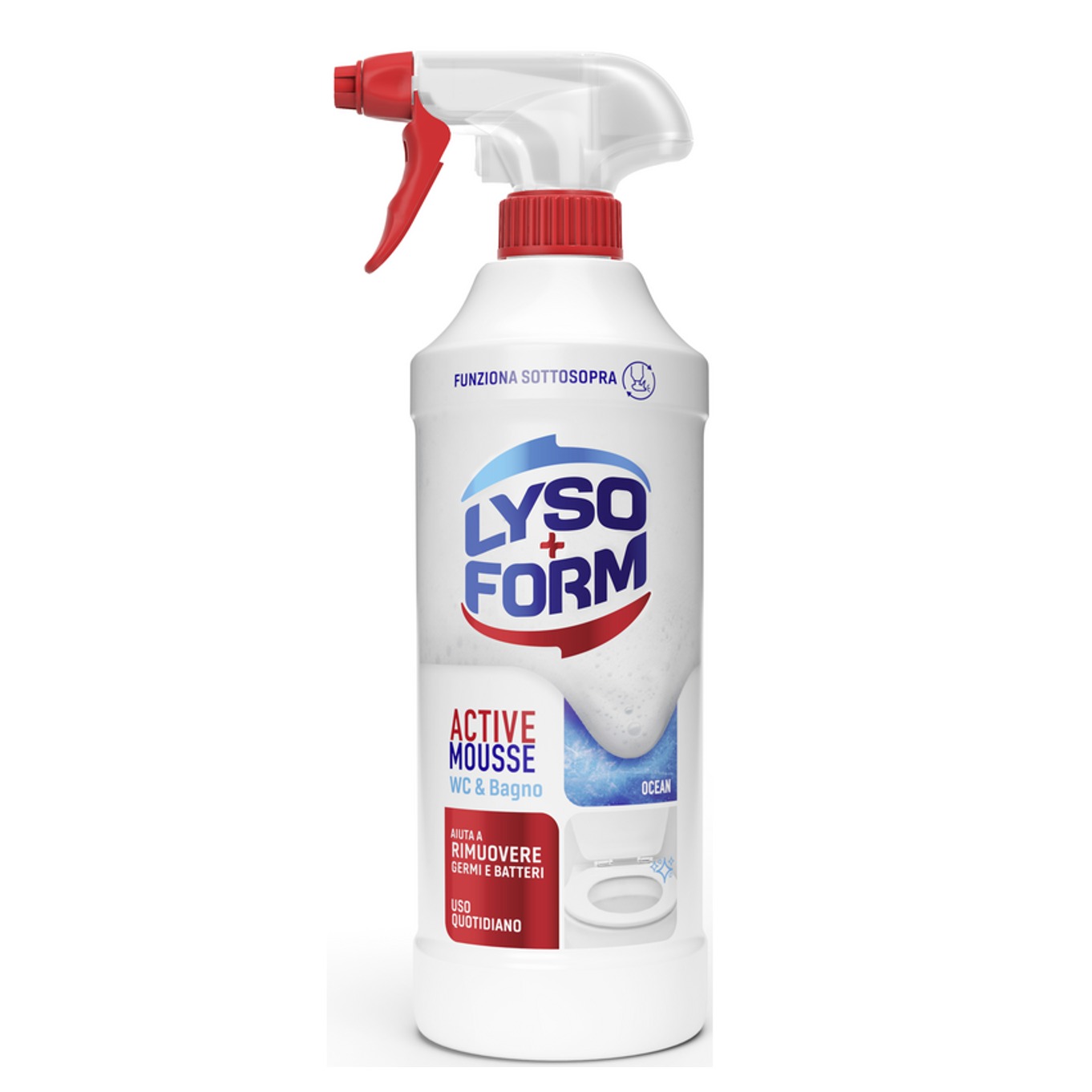 LYSOFORM WC BAGNO MOUSSE 435ML. OCEAN