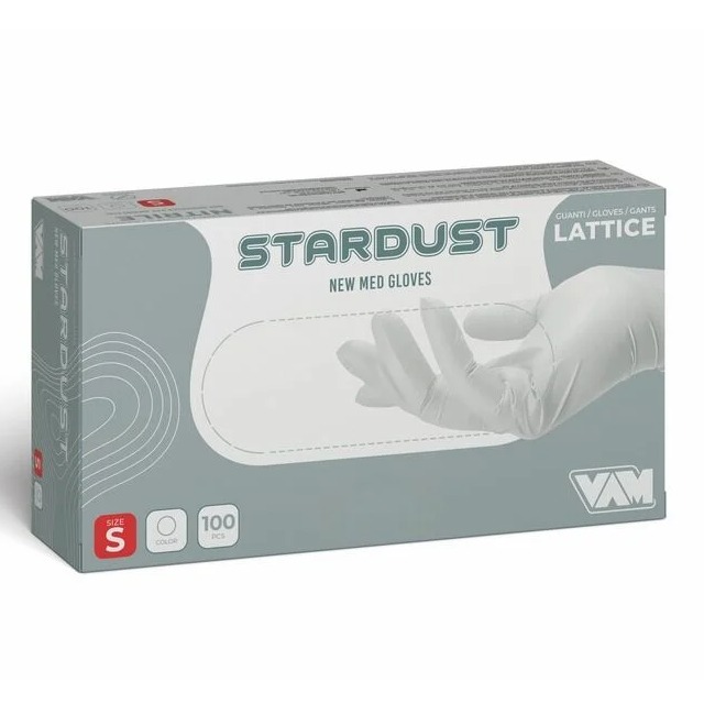 STARDUST GUANTI LATTICE TG. L 100PZ.