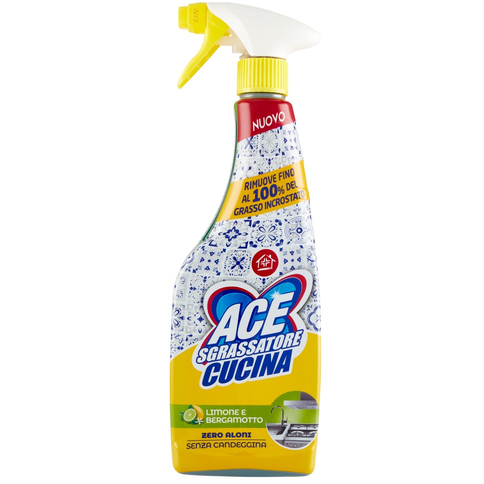 ACE SGRASS. SPRAY 600ML. CUCINA