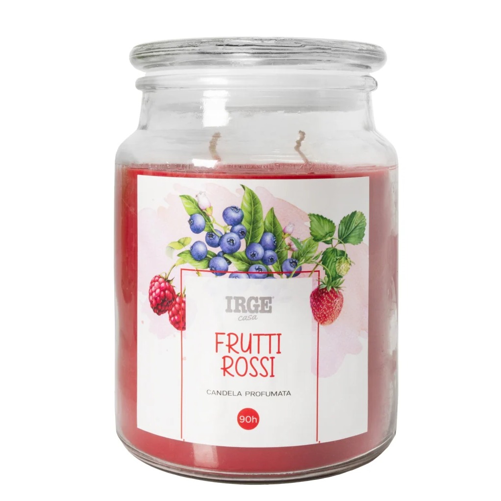 IRGE CANDELA 510GR. FRUTTI ROSSI