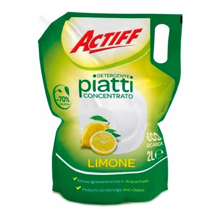 ACTIFF PIATTI ECORIC. 2000ML. LIMONE