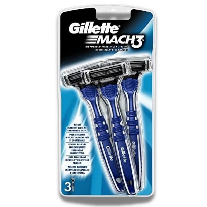 GILLETTE MACH3 U/GETTA 3PZ.