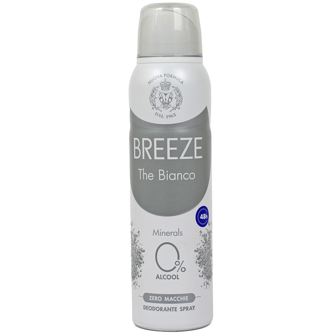 BREEZE DEO SPRAY 150ML. THE BIANCO