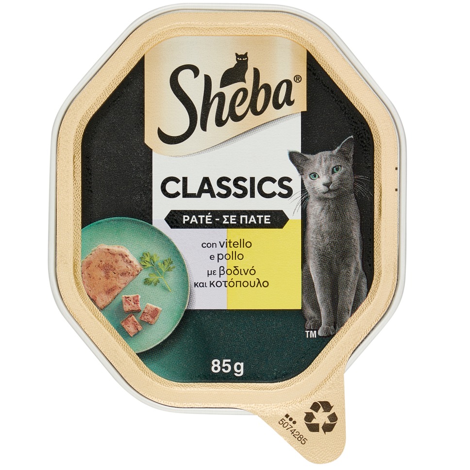 SHEBA CAT PATE 85GR. VITELLO PROMO