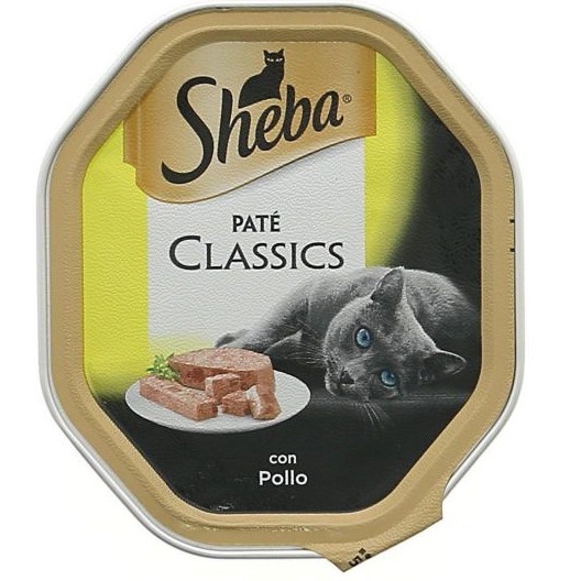 SHEBA CAT PATE 85GR. POLLO PROMO