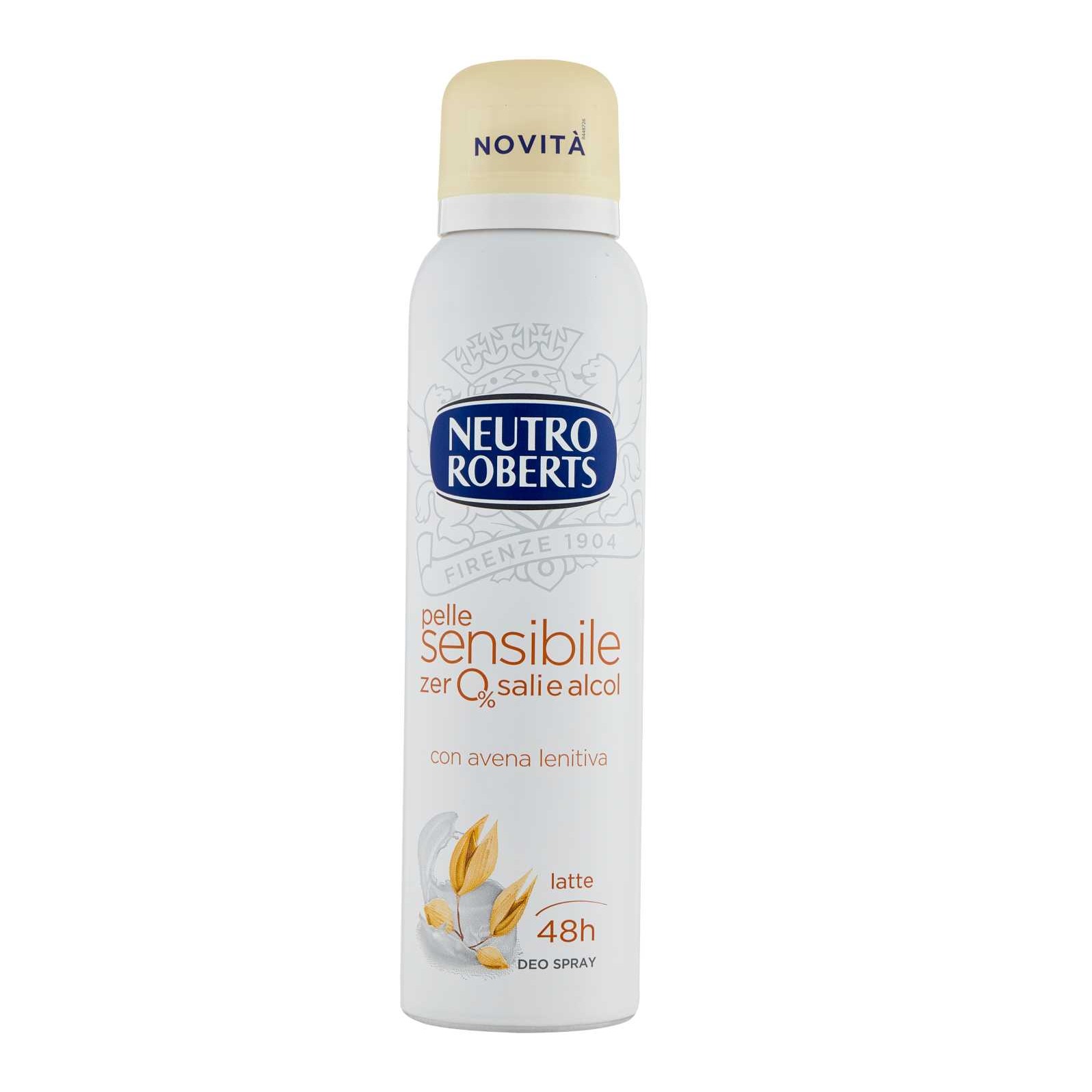 ROBERTS DEO SPRAY 150ML. SENSIBILE AVENA LATTE