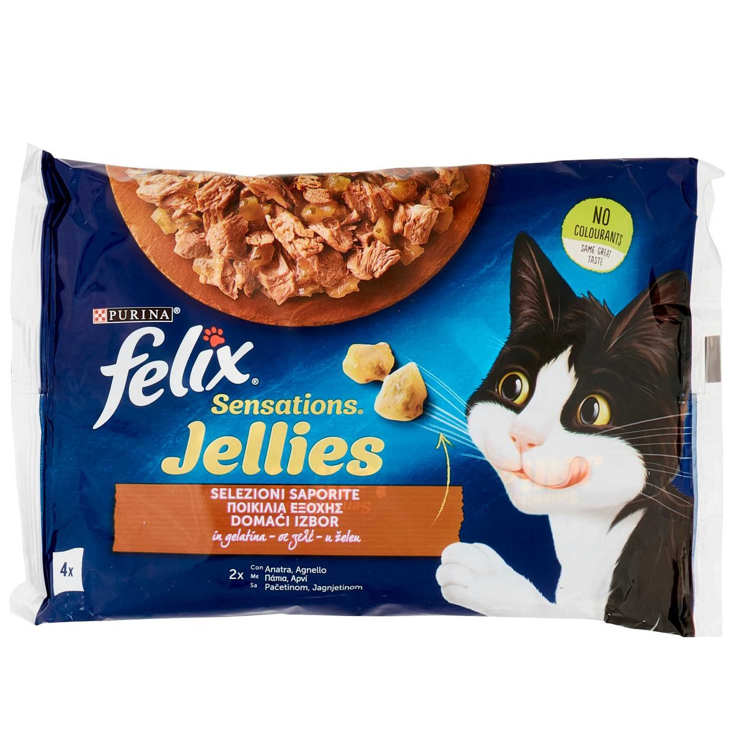 FELIX SENS. 4X85GR. JELLIES