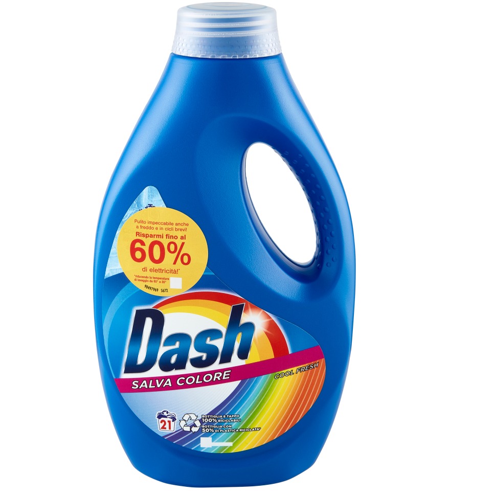 DASH LAV.LIQ. 1050ML. 21LAV. COLORE PROMO