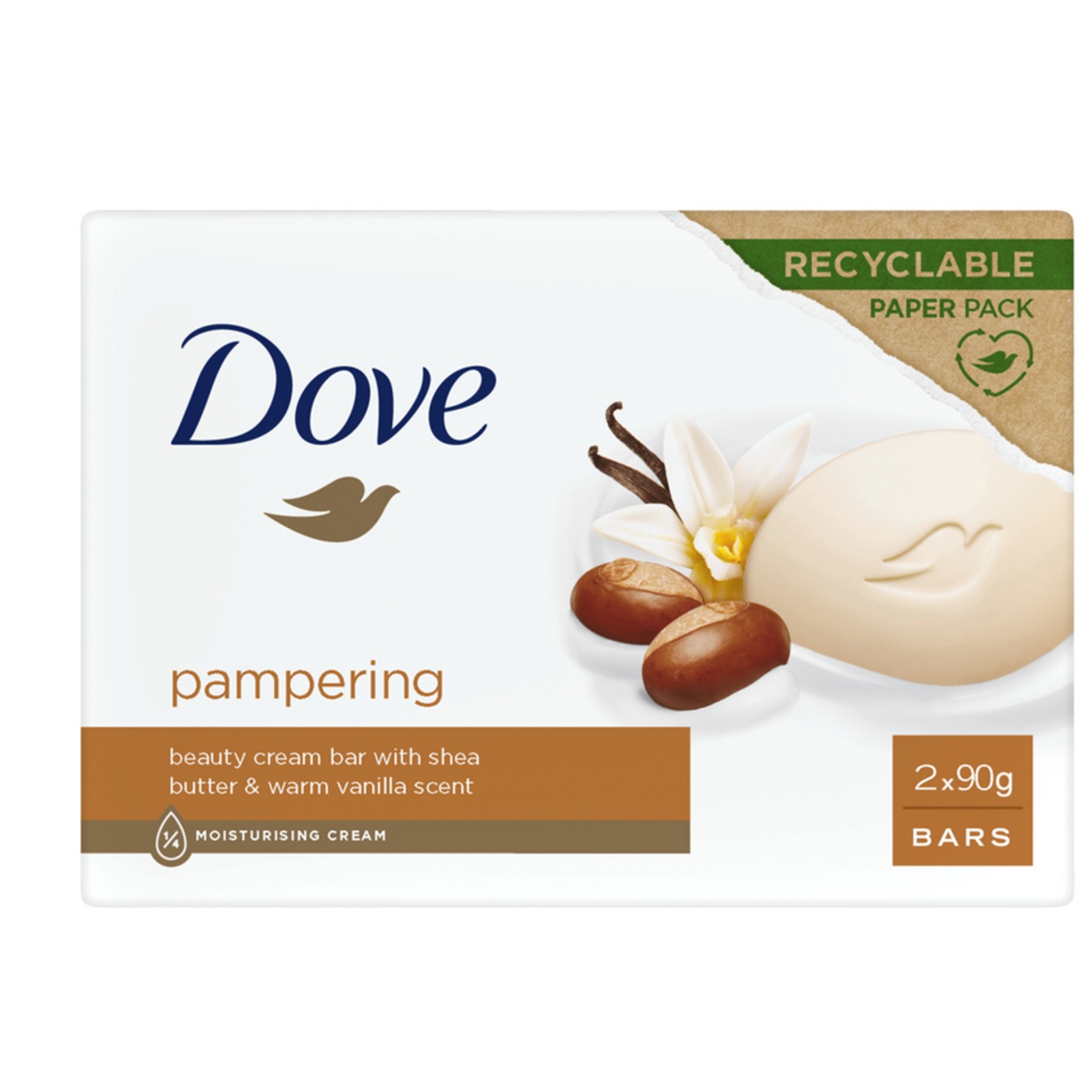 DOVE SAPONETTA 90GR. 2PZ. KARITE