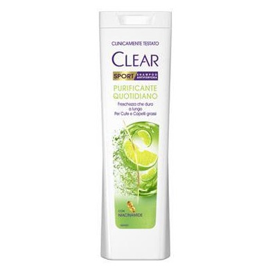 CLEAR SH. 225ML. SPORT PURIFICANTE QUOT.