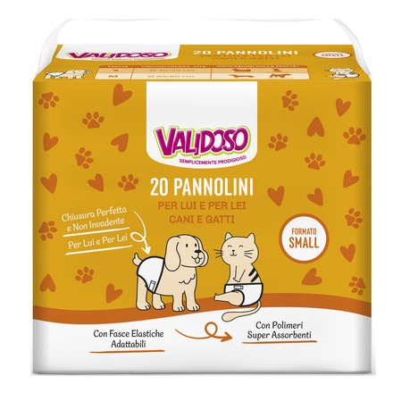 VALIDOSO PANNOLINI PET 20PZ. SMALL