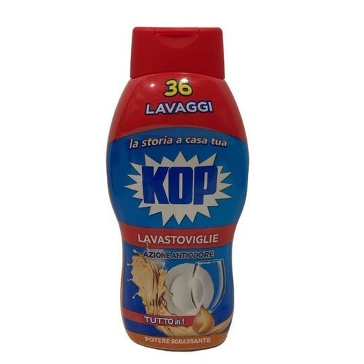 KOP GEL LAVASTOVIGLIE 720ML. ANTIODORE