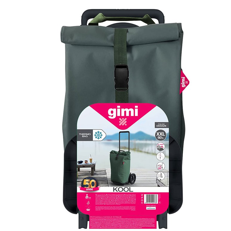 GIMI CARRELLO SPESA KOOL VERDE PROMO