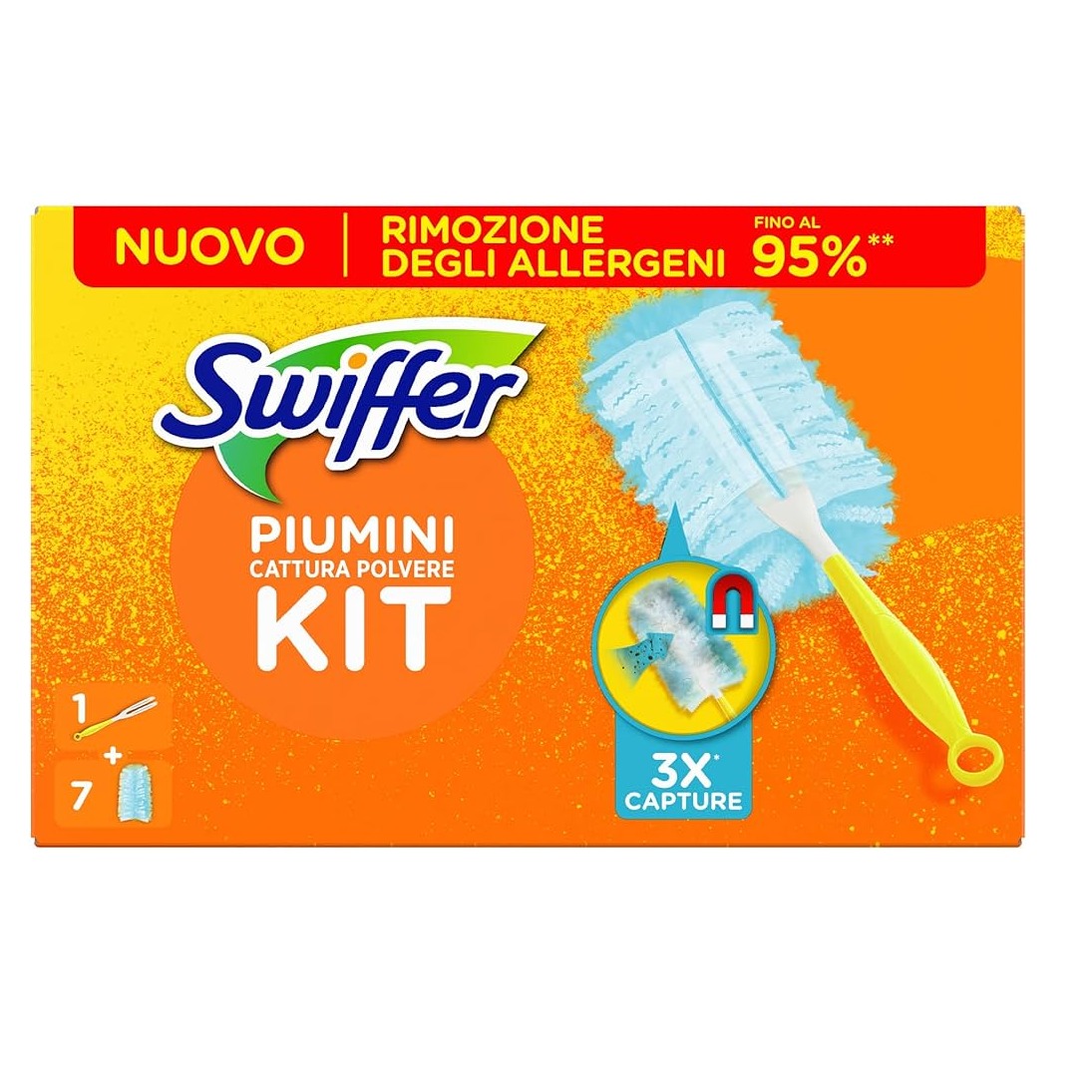 SWIFFER DUSTER KIT PIU 7RIC. 