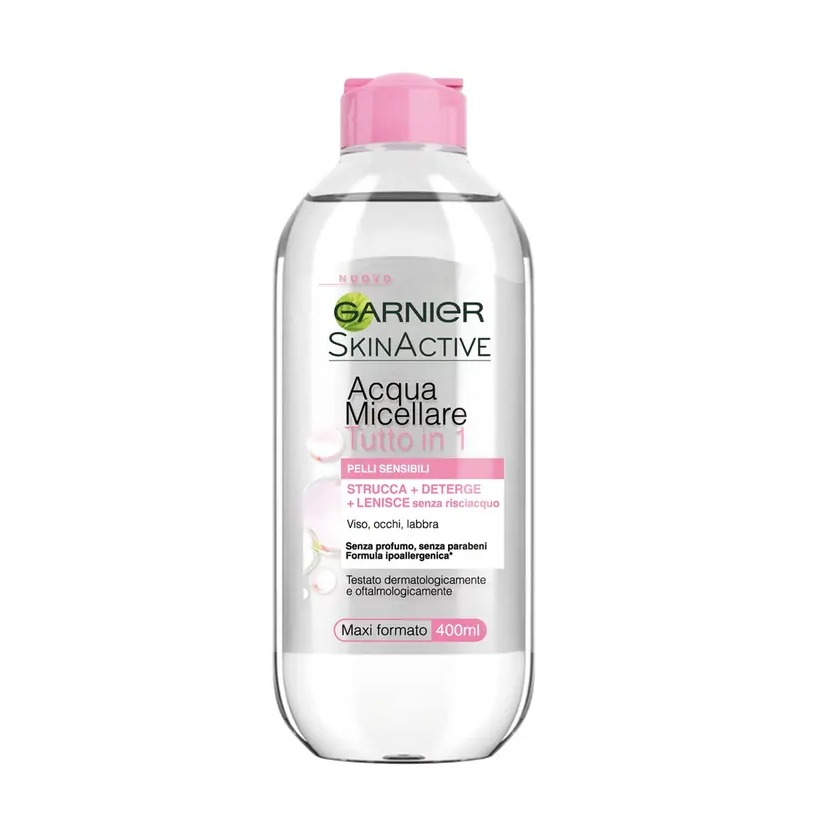 GARNIER ACQUA MICELLARE 400ML. P/SENSIBILI PROMO