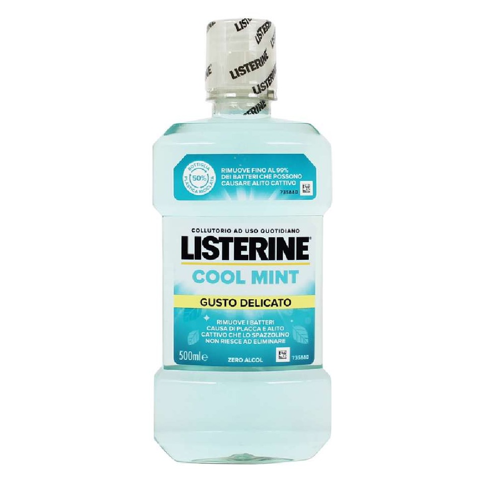 LISTERINE COLL. 500ML. ZERO MENTA