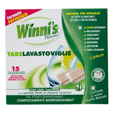 WINNI S LAVASTOVIGLIE TABS 15PZ.