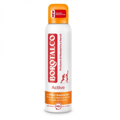 BOROTALCO DEO SPRAY 150ML. ACTIVE ARANCIO