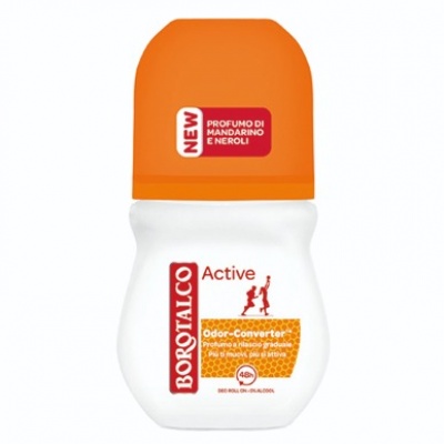 BOROTALCO DEO ROLL ON 50ML. ACTIVE ARANCIO