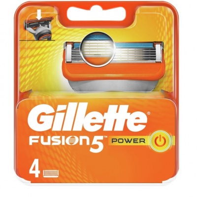 GILLETTE FUSION POWER RIC. 4PZ.