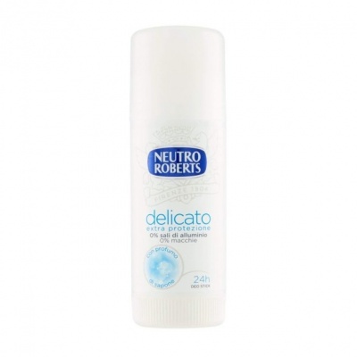 ROBERTS DEO STICK 40ML. DELICATO ZERO SALI