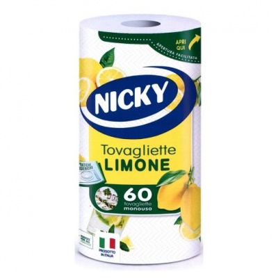 NICKY TOVAGLIETTE LIMONE 60PZ.