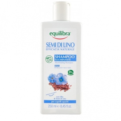 EQUILIBRA SH. 250ML. SEMI DI LINO